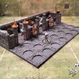 lizarmen_01.jpg 3D FANTASY FOOTBALL DUGOUTS VOL 2 "LIZARDMEN DUGOUT"