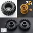 2353663.jpg Tractor Tire mold 3d print model
