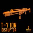 aa ' I-710N HISRUPTOR IRONHEART CUSTOMS T-7 Ion Distruptor