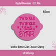 1.png Twinkle Twinkle Little Star, Cookie Stamp