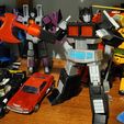 ARTICULATED G1 TRANSFORMERS OPTIMUS PRIME - NO SUPPORT
