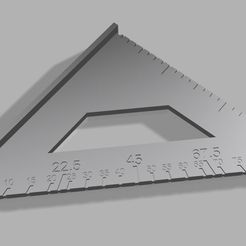 Render 1.JPG Archivo STL Mini Speed Square・Plan para descargar y imprimir en 3D