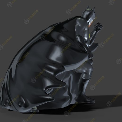 🍪 BATMAN COOKIE JAR・ OBJ File for ・Cults