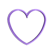 Heart.stl Cortador de galletas con forma de corazón