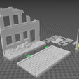Casa tanque2.png Street and ruined house ww2 1/35