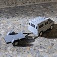 2.jpg 1:43 Scale Small Bed Trailer for RC Models