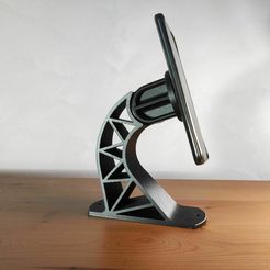 01.jpg STL file MAGNETIC SMARTPHONE HOLDER・3D printer model to download