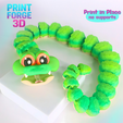 4-4.png Flexi Snake Fidget Toy STL