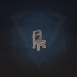 CHAIR02.jpg STL-Datei Mittelalterliche stilisierte Möbel kostenlos・3D-Druck-Vorlage zum herunterladen