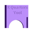2_Quarters_Tool.stl BCG to Buffer Space Gauge aka 2 Quarter Tool