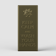 wash-hands-stl-3dprint-file.286.png 3D Model STL CNC file Wash Hands Panel