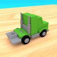 SmallToys-AmericanTruck02.jpg Archivo STL SmallToys - Camión americano y remolque de carga・Diseño de impresora 3D para descargar