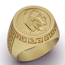 keyshot-jewelry-scene-setup-set-3.10260.jpg Archivo STL Anillo indio・Objeto imprimible en 3D para descargar