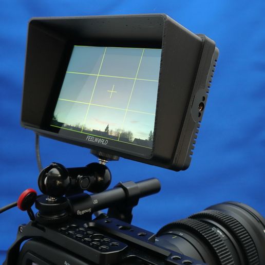 sunshades for feelworld LUT6 3D model