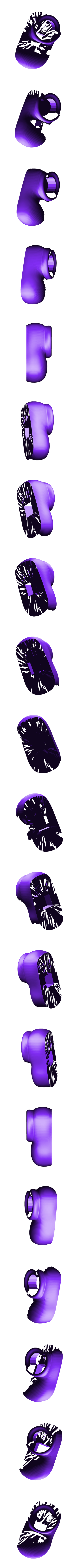 purple_shoe_2_right.stl Wiggler aus den Mario-Spielen - mehrfarbig