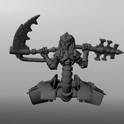 PanGalacticOverlordA.jpg Free 3D file Killer Flying PanGalactic Overlord ( go Ladies )・3D printable model to download