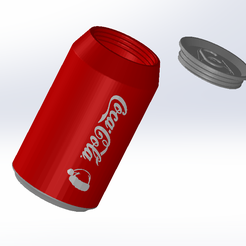 1.png Coca Cola Christmas Can Container