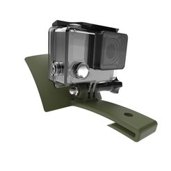 hatmount218.jpg Archivo STL Montaje de la tapa de la bola GoPro・Diseño imprimible en 3D para descargar