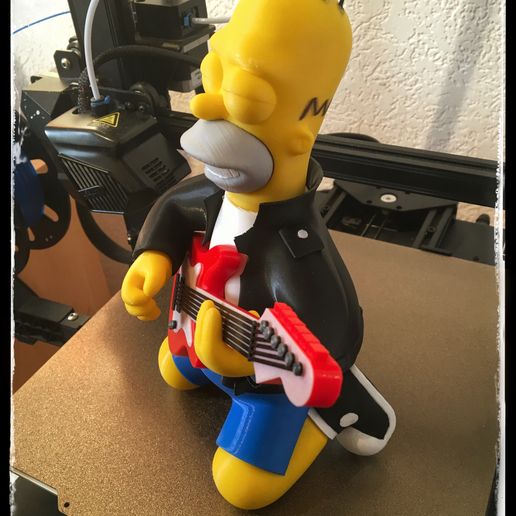 Homer Rocks - Color Print