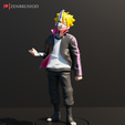 ZENBRUSH3D Boruto Usumaki - Naruto 3D PRINTING - STL