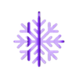 Text Flip - Snowflake 2025.stl Text Flip: Snowflake - 2025