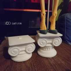 20230217_201050.jpg STL file ball jointed doll BJD stand marble pillar・3D print design to download