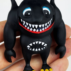 STL file Nibbler from the game Garten of Banban 3 🦸・3D printing