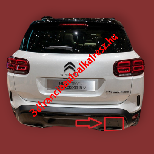 Citroen C5 AIRCROSS REAR BUMPER TOW EYE COVER 9825352377