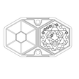 TOPVIEW.png Dungeons & Dragons - Dice box with spell tracker
