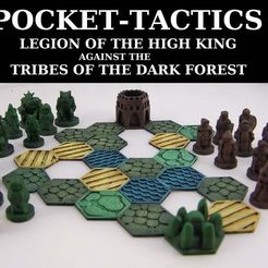 Legion_vs_Tribes.jpg Pocket-Tactics: Legion of the High King against the Tribes of the Dark Forest (Second Edition)