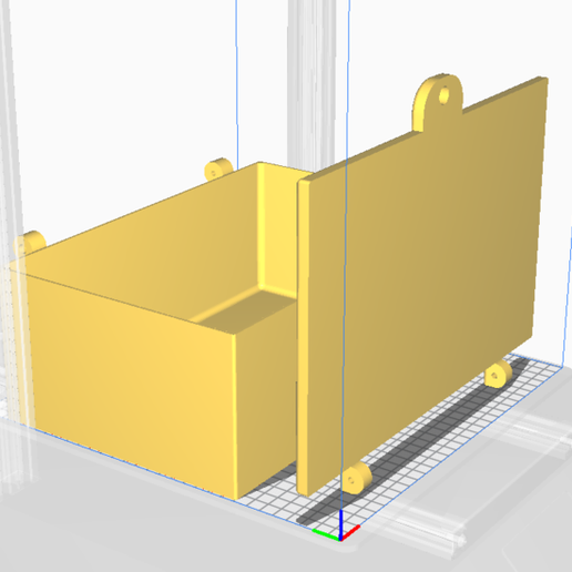📦 Lockable box・Free 3D File for ・Cults