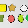 images-2.jpg MARIO BROSS CHARACTERS CUTTER SET X 7