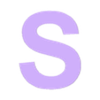 S.stl Alphabet in uppercase, Uppercase alphabet, Großbuchstaben, Alfabeto en mayúsculas