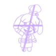 ISABELLE 2.stl STL file ISABELLE 3 - COOKIE CUTTER / ANIMAL CROSSING・3D print object to download