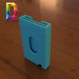 wallet 2019 v8.jpg Download STL file WALLET CARD • 3D printer model, DinuSuciu