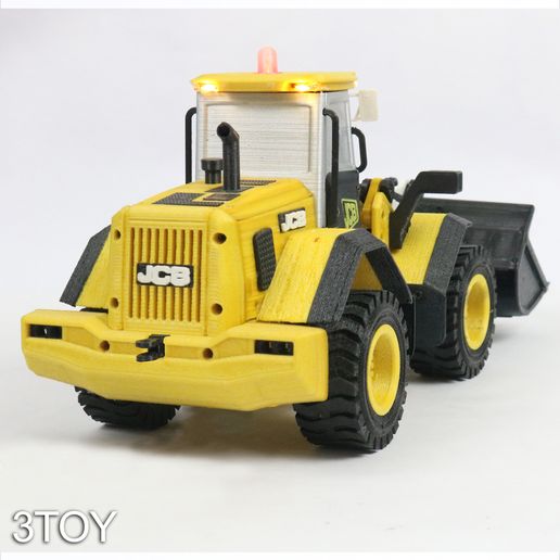 JCB-4.jpg JCB ПОГРУЗЧИК 455ZX - ПОЛНЫЙ 3D ПЕЧАТНЫЙ КОМПЛЕКТ RC ПОГРУЗЧИКА