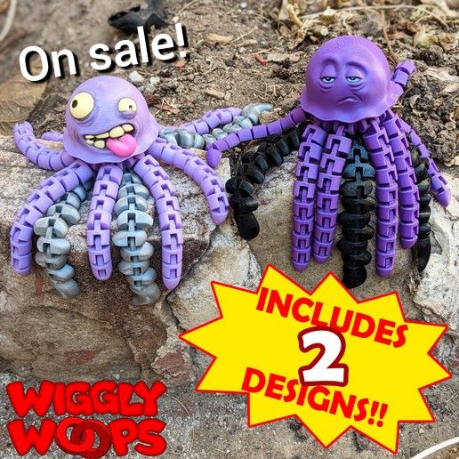 Flexi JellyFish 3D model