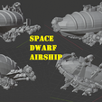 spacedwarf-airship.png space-dwarf army starter pack 6mm - 10mm scale