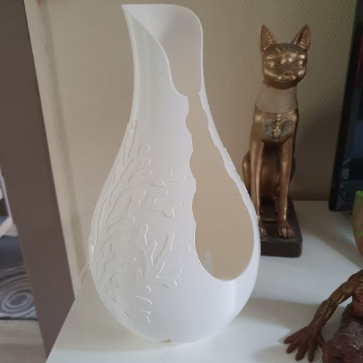 Coral amphora lamp 3D model