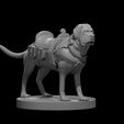 Mastiff_mount.JPG Misc. Creatures for Tabletop Gaming Collection