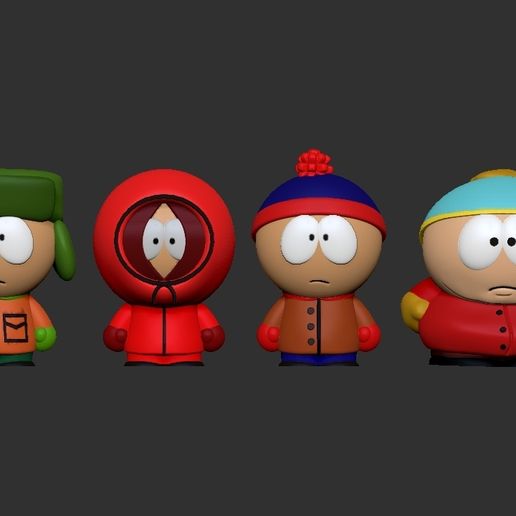 South Park - 3D model önizlemesi