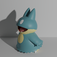 Munchlax2.png Munchlax pokemon 3D print model