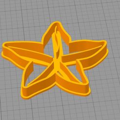 Estrella-de-mar-1.jpg STL-Datei Starfish cutter・Modell für 3D-Drucker zum Herunterladen