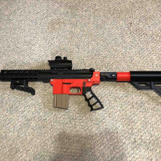 Ar15 22lr Lower Receiver (FreeMenDontAsk) 3D model