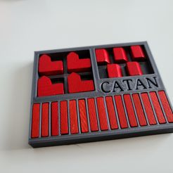 20200418_102350.jpg STL-Datei Settlers of Catan Player Tray kostenlos herunterladen • 3D-druckbares Design, chiujason