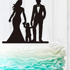 ce97a29d9c8a943ce5e0e89aa7083f33.jpg Family Wedding Cake Topper