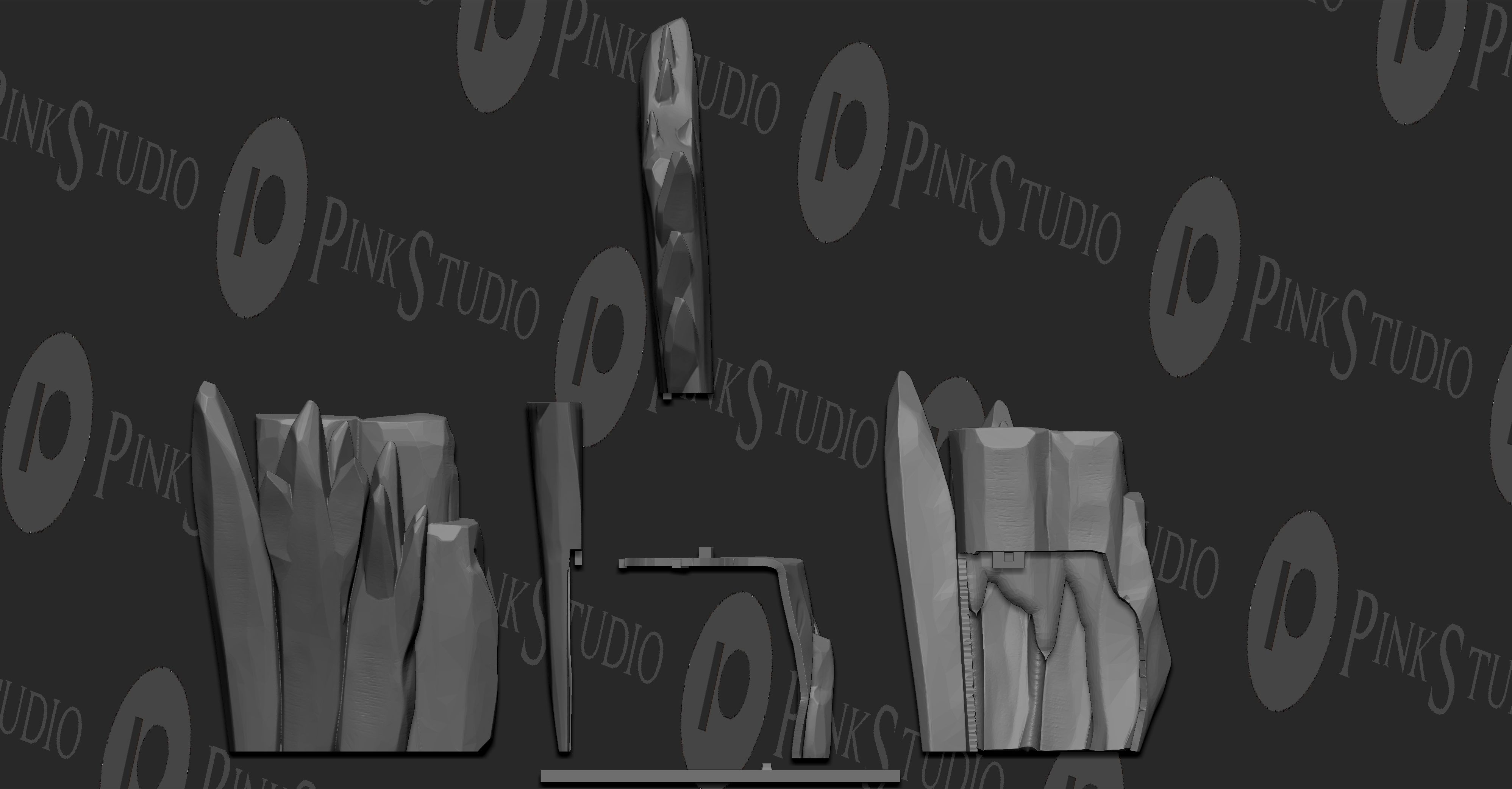 r9.jpg 3D-Datei Akame ga kill - Esdeath・3D-druckbare Vorlage zum herunterladen, PinkStudio