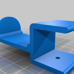 easel_clip.png Free 3D file Adjustable drawing tablet easel/desk storage hook・3D printing idea to download