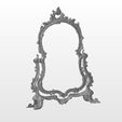 model-1.jpg STL file Vintage Table Mirror (master-model for castings)・Model to download and 3D print