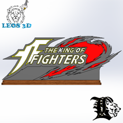 King-Of-Figthers-diseño-Daniel-Leos-Trofeo-Leos3D-Daniel-Leos-LeosIndustries-LeosTutoriales-Leosdepo.png STL file KOF - King OF Fighters・3D print object to download, ingdanielleos2